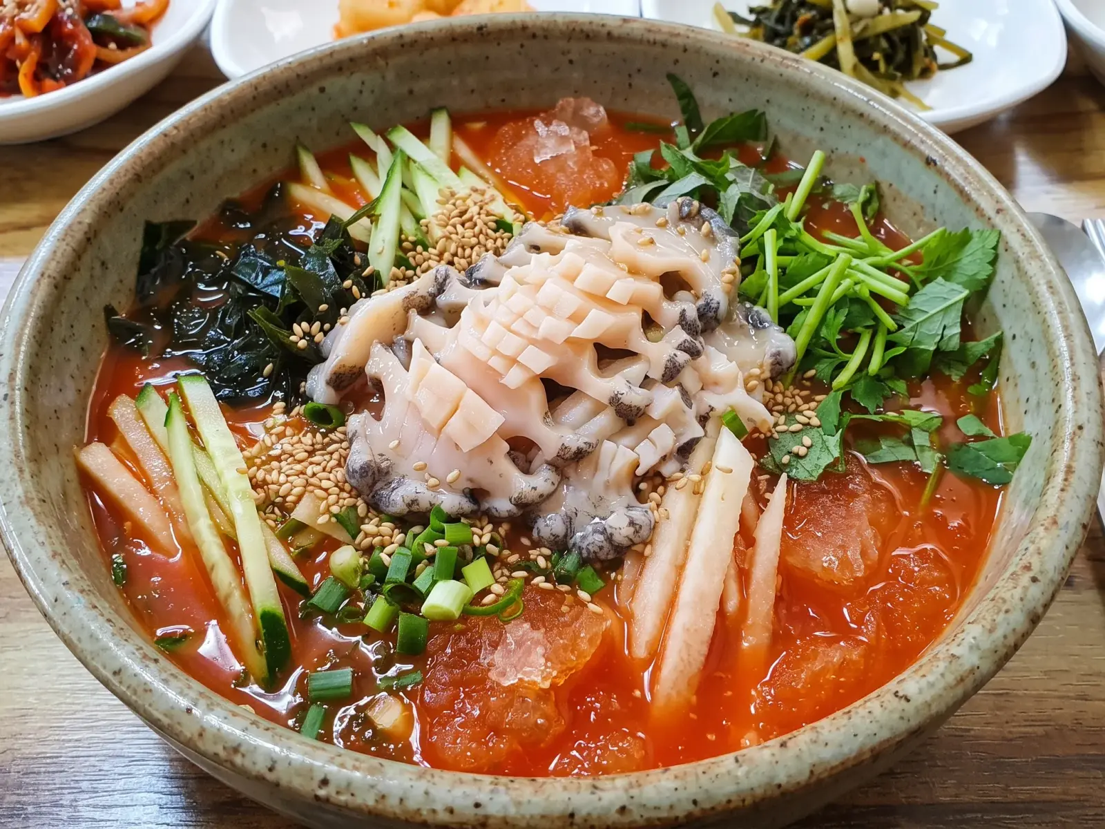 전복 물회
