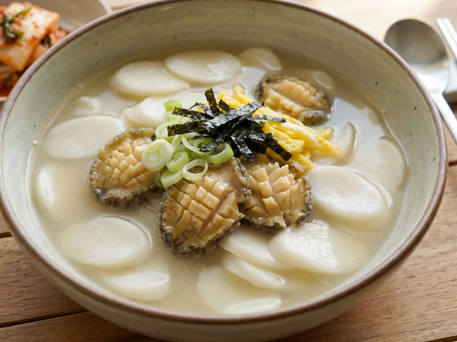 전복 떡국
