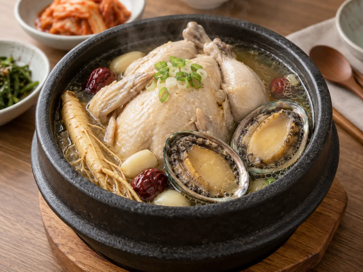 전복 삼계탕